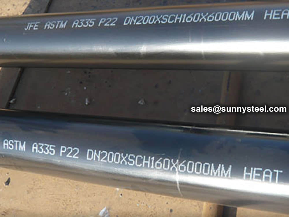 Seamless Ferritic Alloy-Steel P22 Pipe