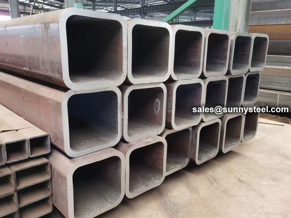 Large diameter thick wall rectangular tubes