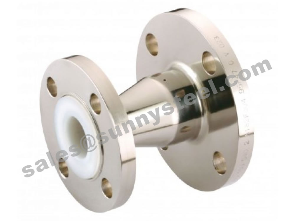 PTFE lined concentric reducer