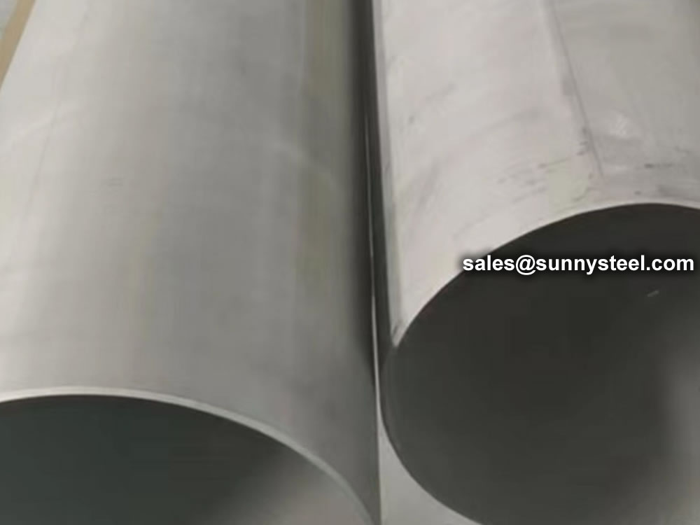 Stainless steel welded pipes ASTM A358 TP321 Marks