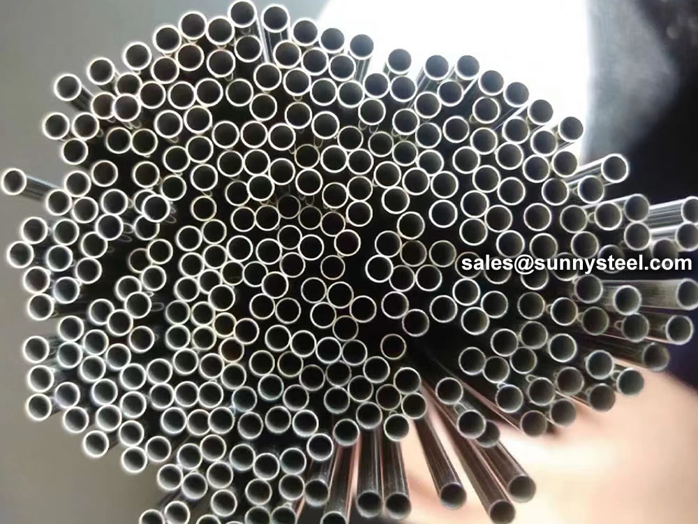Titanium welded tube